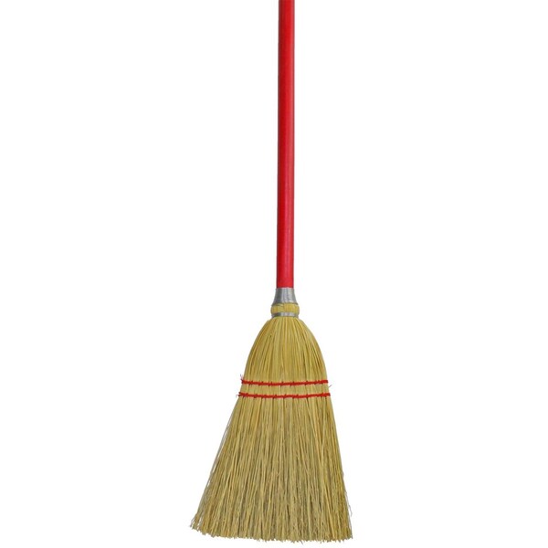 All Corn (100%) 39 in Lobby Broom, 8-1/2 in Sweeping Width, 12PK
